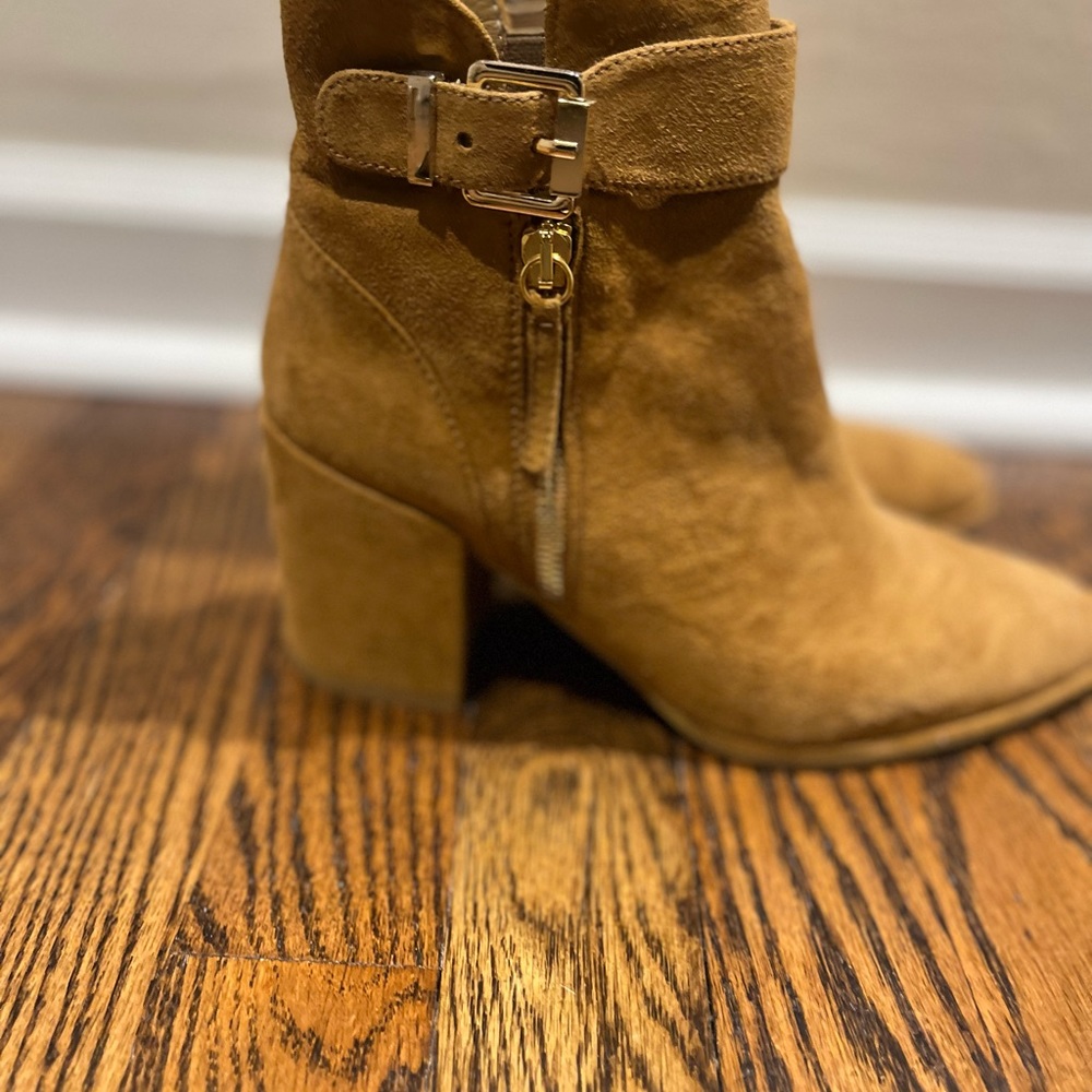 Stuart Weitzman Buckle Booties